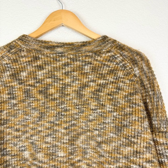 Madewell Space-Dyed Winstead Chunky Knit Cardigan Sweater - Picture 12 of 13